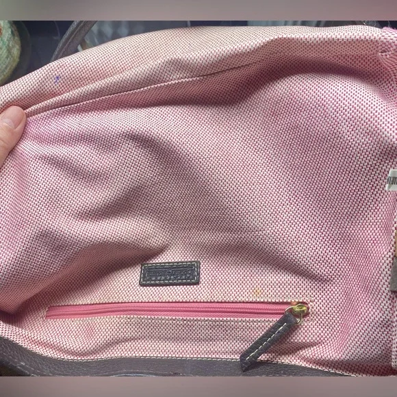 Dooney & Bourke Brown and Tan Signature Bag - Picture 11 of 13